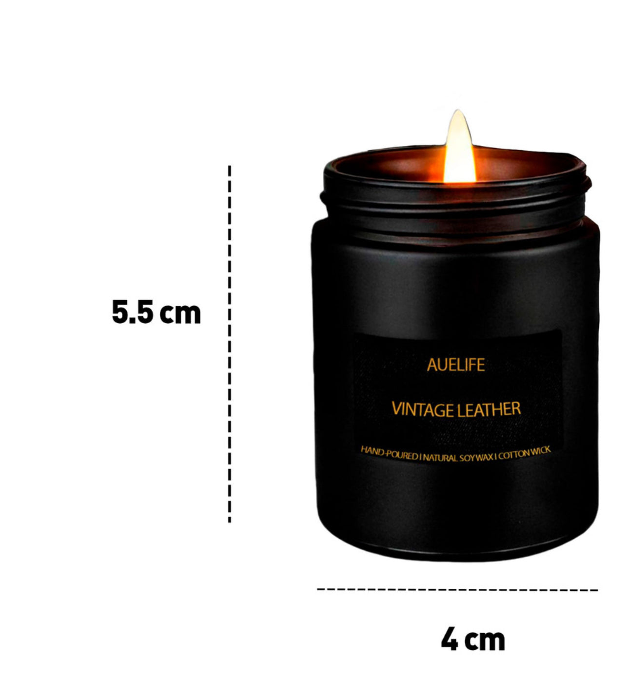 Vela aromática negra 1 pza