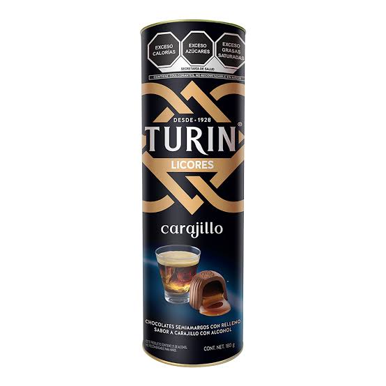 Turin chocolates tubo carajillo 180gr