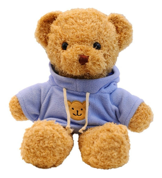 Peluche osito sudadera azul 40cm